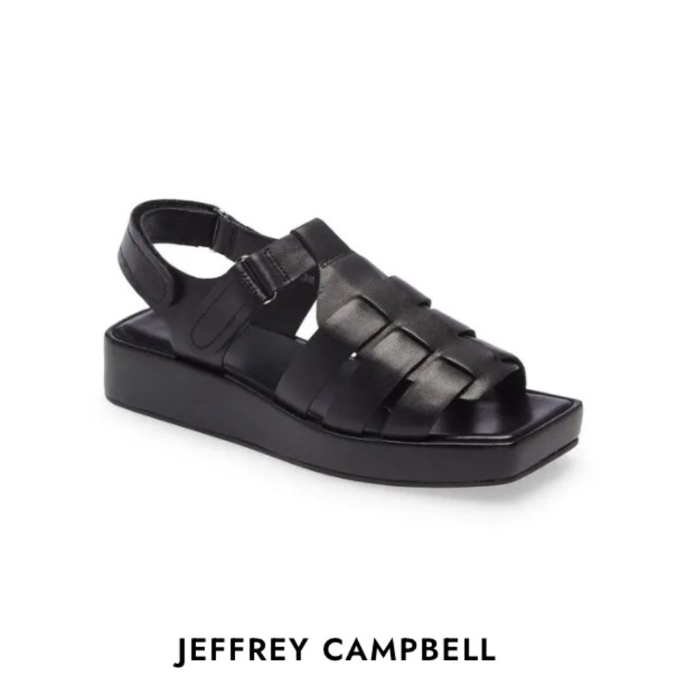 Jeffrey Campbell Black Sandals